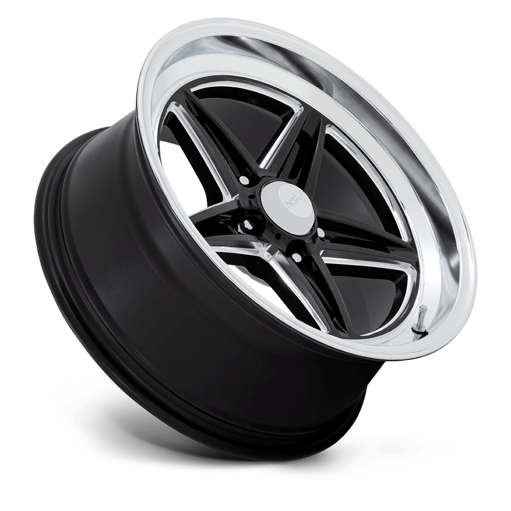 American Racing Vintage: Felge GROOVE 20X10 5X5 78 +6 GBLK-MILL-DIA Schwarz – Bild 2