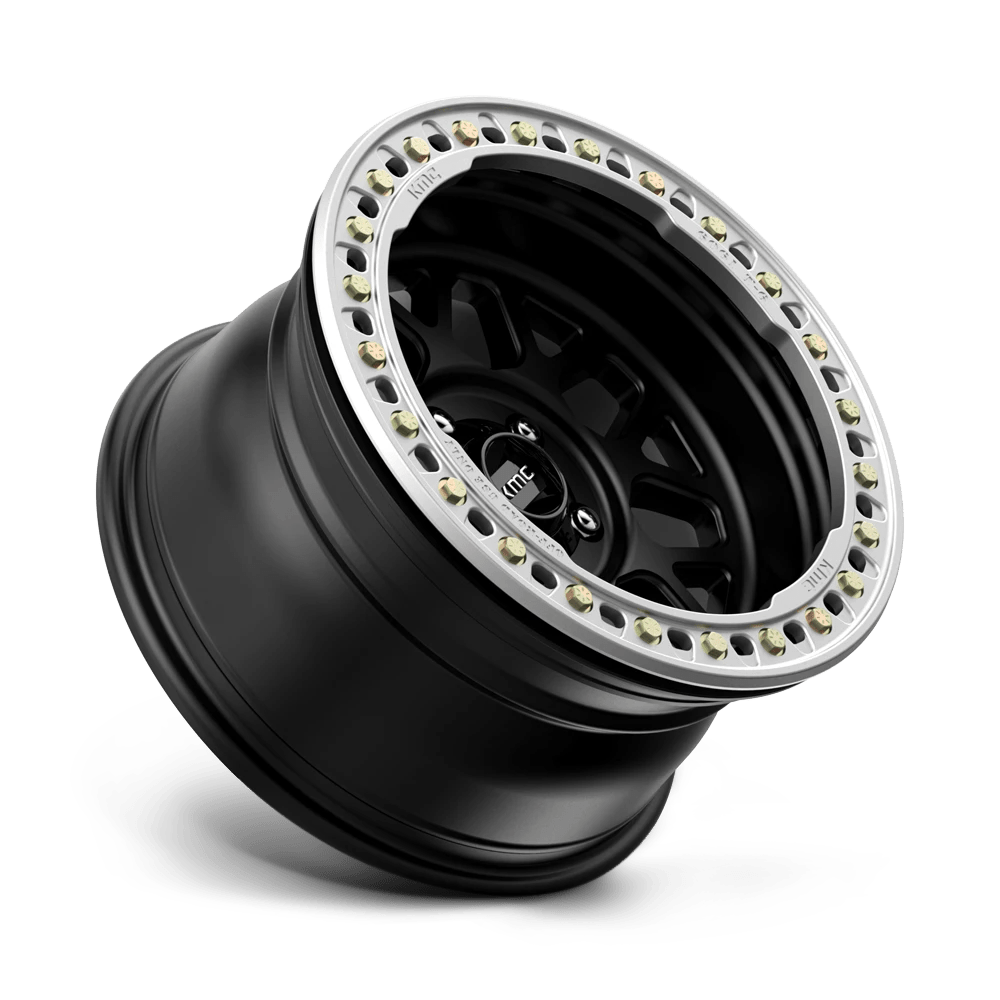 KMC: Felge GRENADE CRAWL BL 18X9 8X6.5 Schwarz -24 – Bild 2