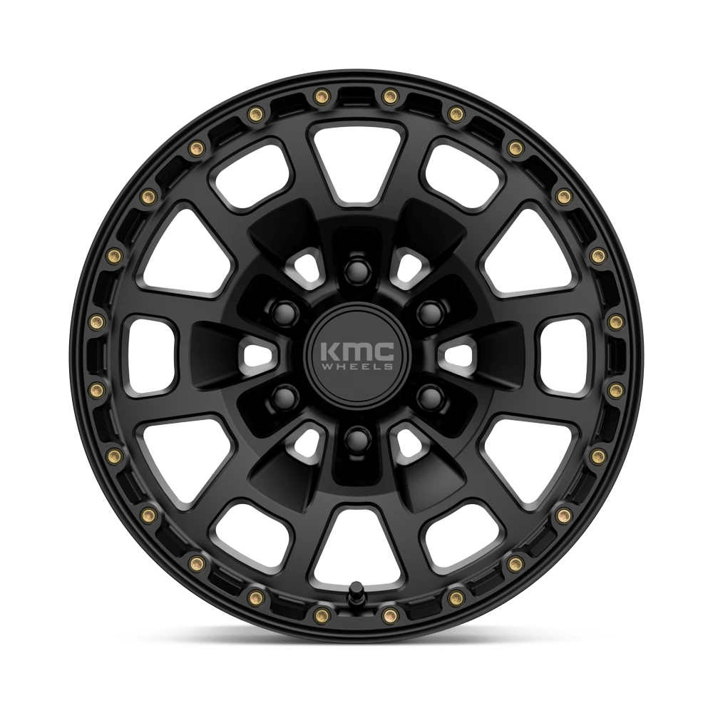 KMC: cerchio KM718 17X8.5 6X5.5 Nero 18MM - immagine 3