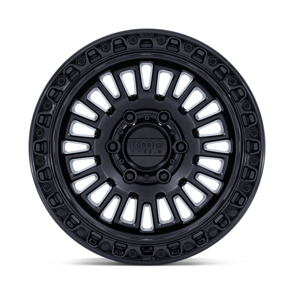 KMC: kolo AZTEC 17X8.5 6X120 66.9 +25 M-BLK GB-LP Černý - Obrázek 3