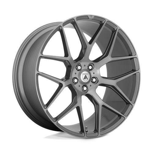 Asanti Black: wheel DYNASTY 22X10.5 5X112 72 TITAN-BRUSH +35 Gray - Image 2