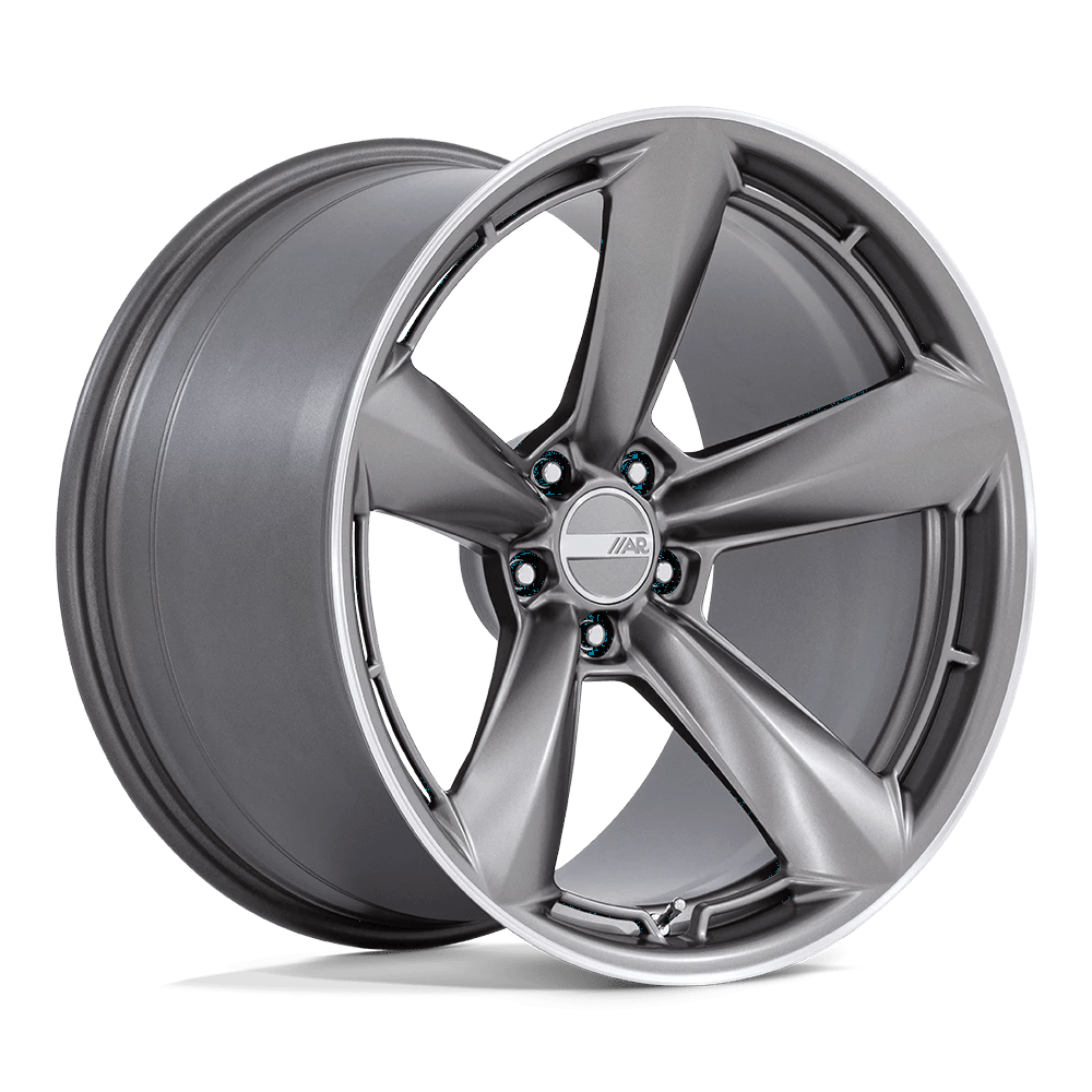American Racing: Felge TTF 20X12 5X115 72 +6 M-ANT MACH-LP Grau – Bild 2