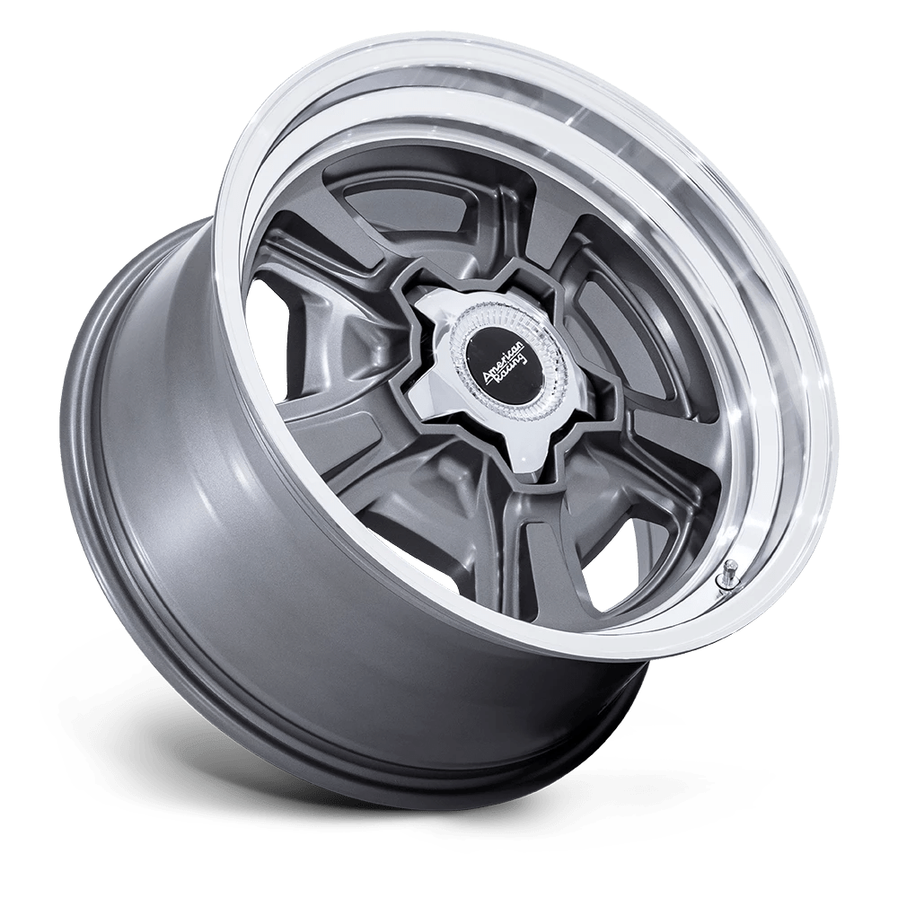 American Racing Vintage: wheel MARAUDER 22X9 BLANK 72 +6 Gray - Image 3