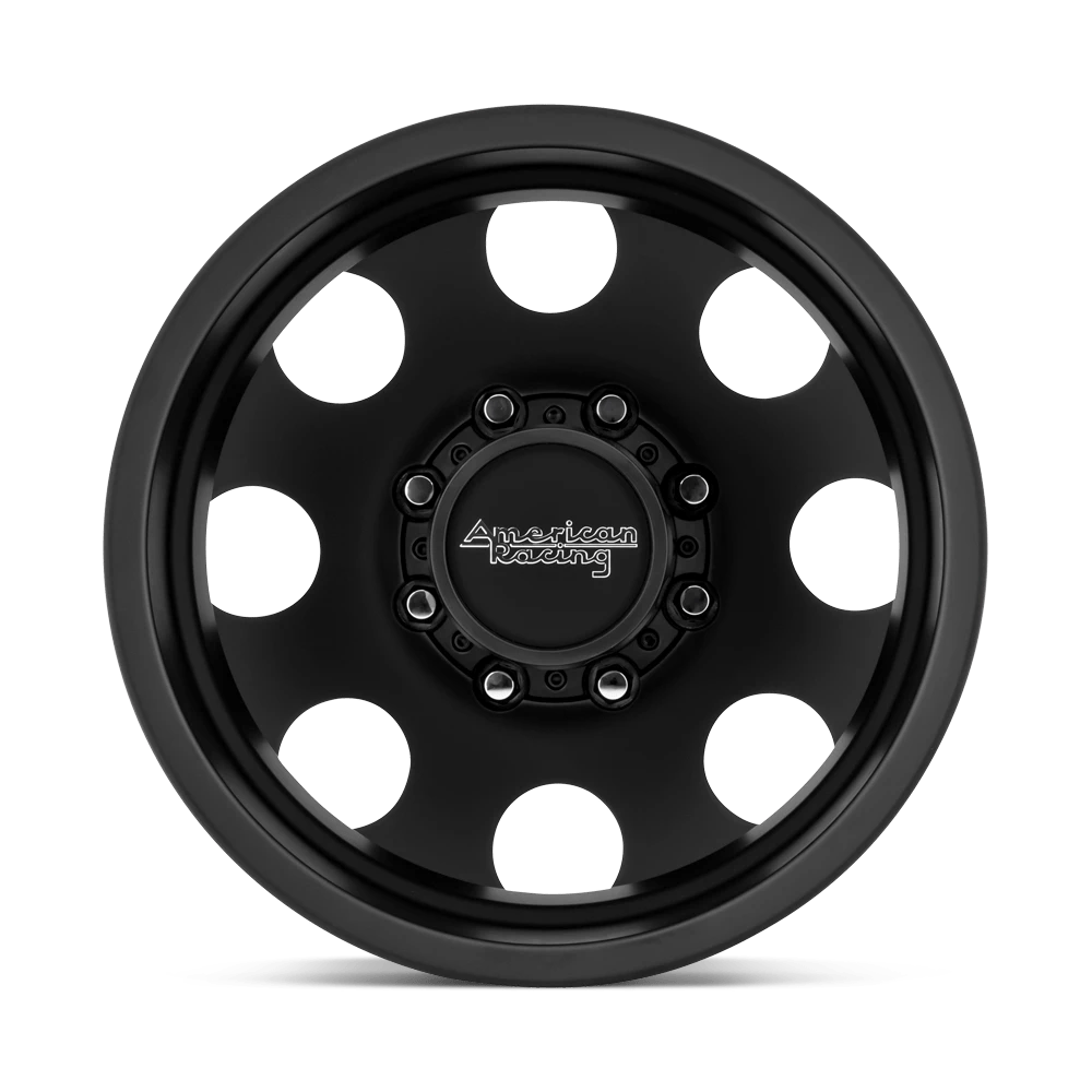 American Racing: cerchio BAJA DRW 17X6.5 8X210 -140 Nero (DR) - immagine 3