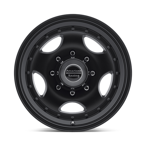 American Racing: kolo AR23 15X10 5X4.5 SATIN-BLK -44MM Černý - Obrázek 3