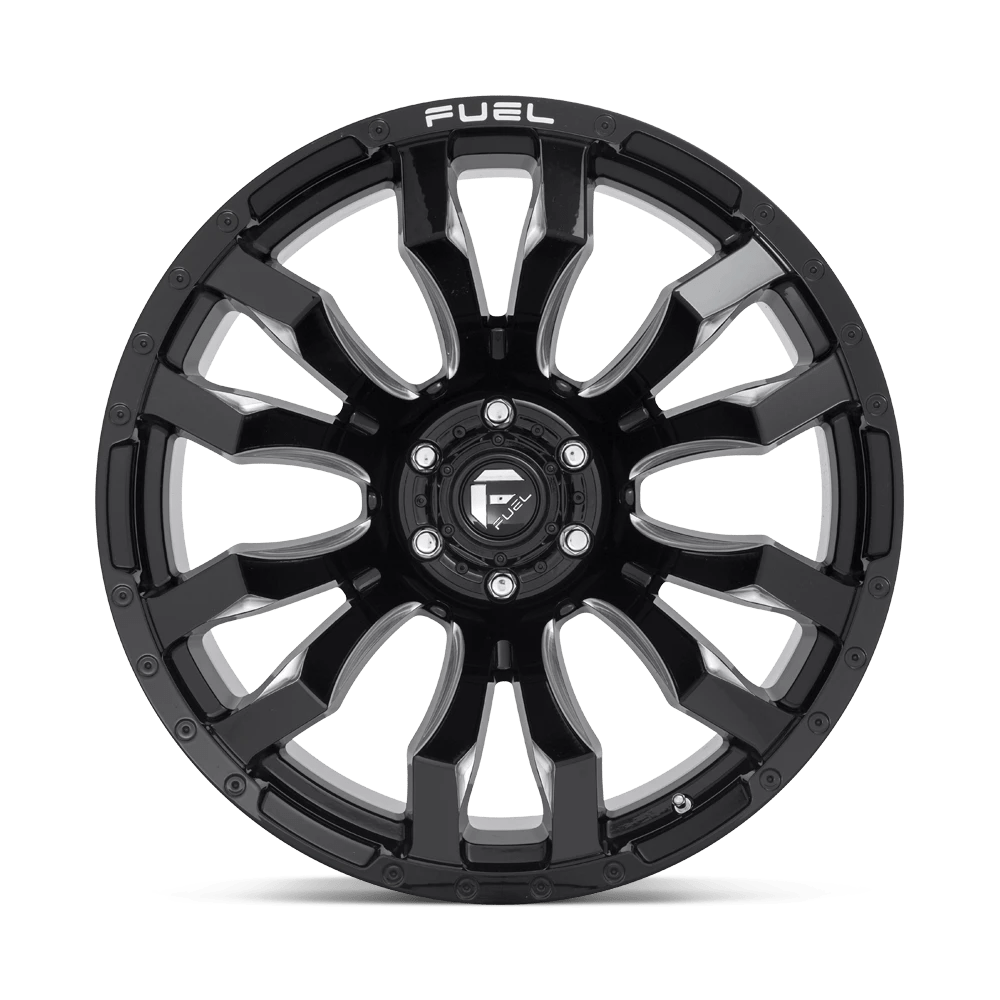 Fuel: wheel BLITZ 22X12 6X5.5 106.1 NBL -44 Black - Image 4