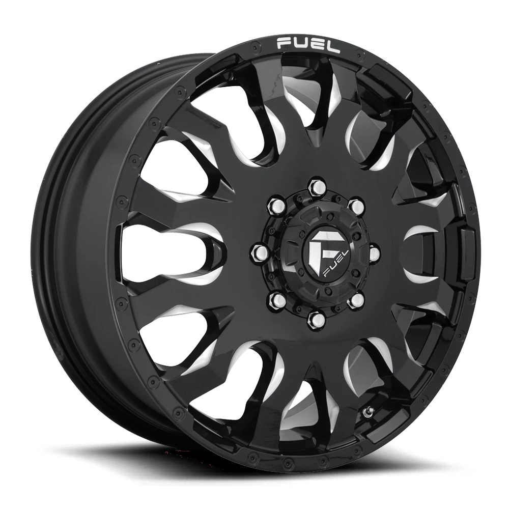 Fuel: wheel BLITZ DRW 20X8.25 8X210 +105 NBL (DF) Black - Image 2