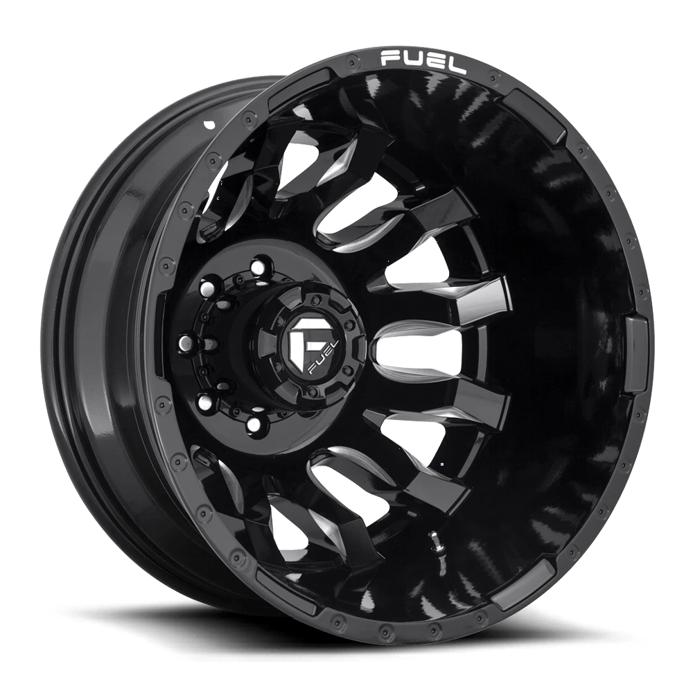 Fuel: wheel BLITZ DRW 20X8.25 8X200 -202 NBL (DR) Black - Image 2