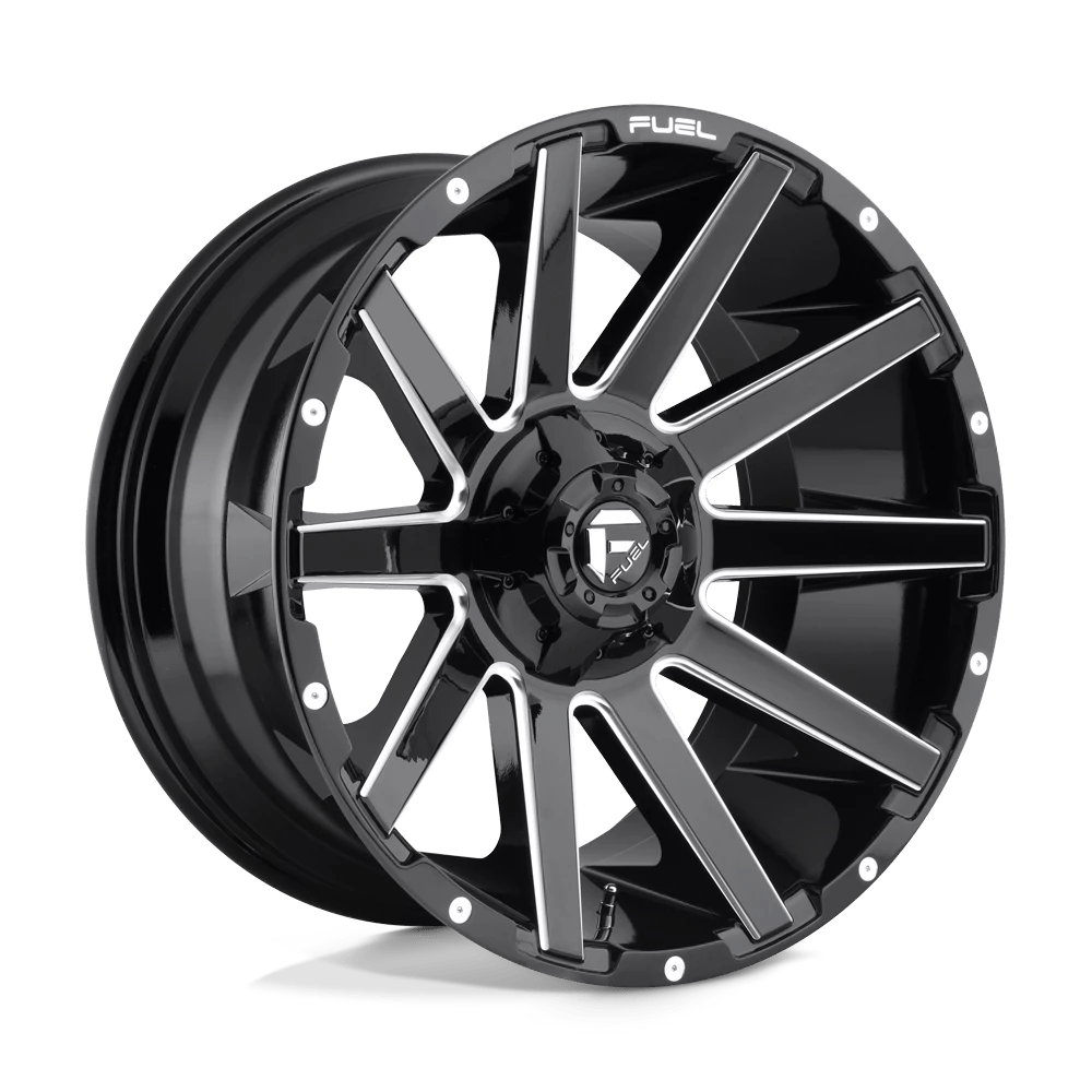Fuel: wheel CONTRA 22X12 5X4.5/5.0 78.1 NBL -44 Black - Image 2