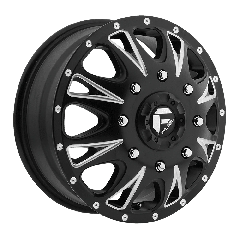 Fuel: wheel THROTTLE DRW 17X6.5 8X210 +129 NBD (DF) Black - Image 2