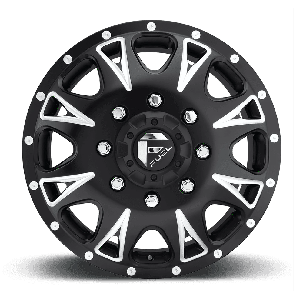 Fuel: wheel THROTTLE DRW 17X6.5 8X210 +129 NBD (DF) Black - Image 3