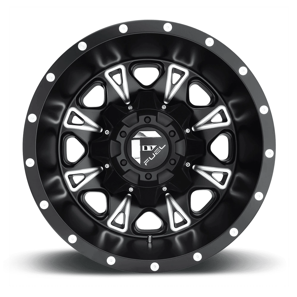 Fuel: cerchio THROTTLE DRW 17X6.5 8X210 -140 NBD (DR) Nero - immagine 3