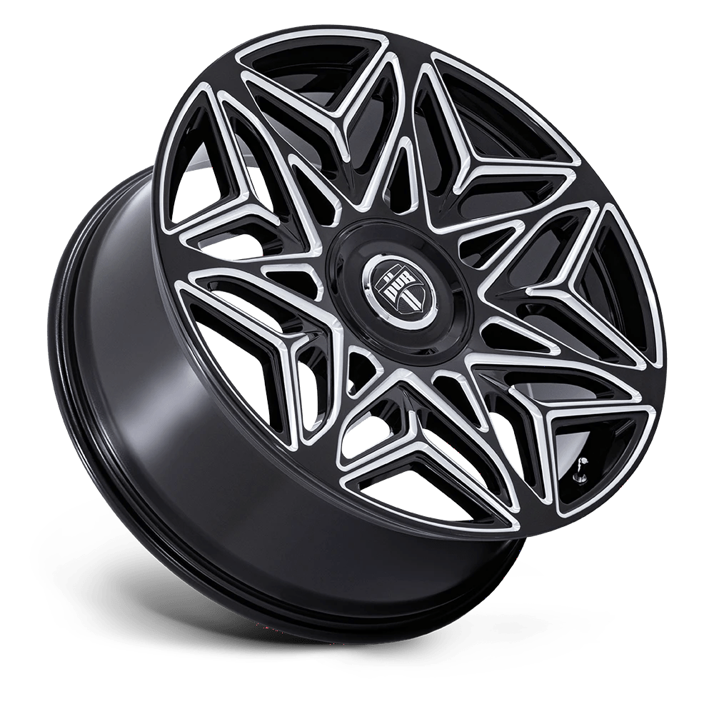 DUB: wheel ANOMALY 22X9 BLANK 72 +15 G-BLK MILL Black - Image 3