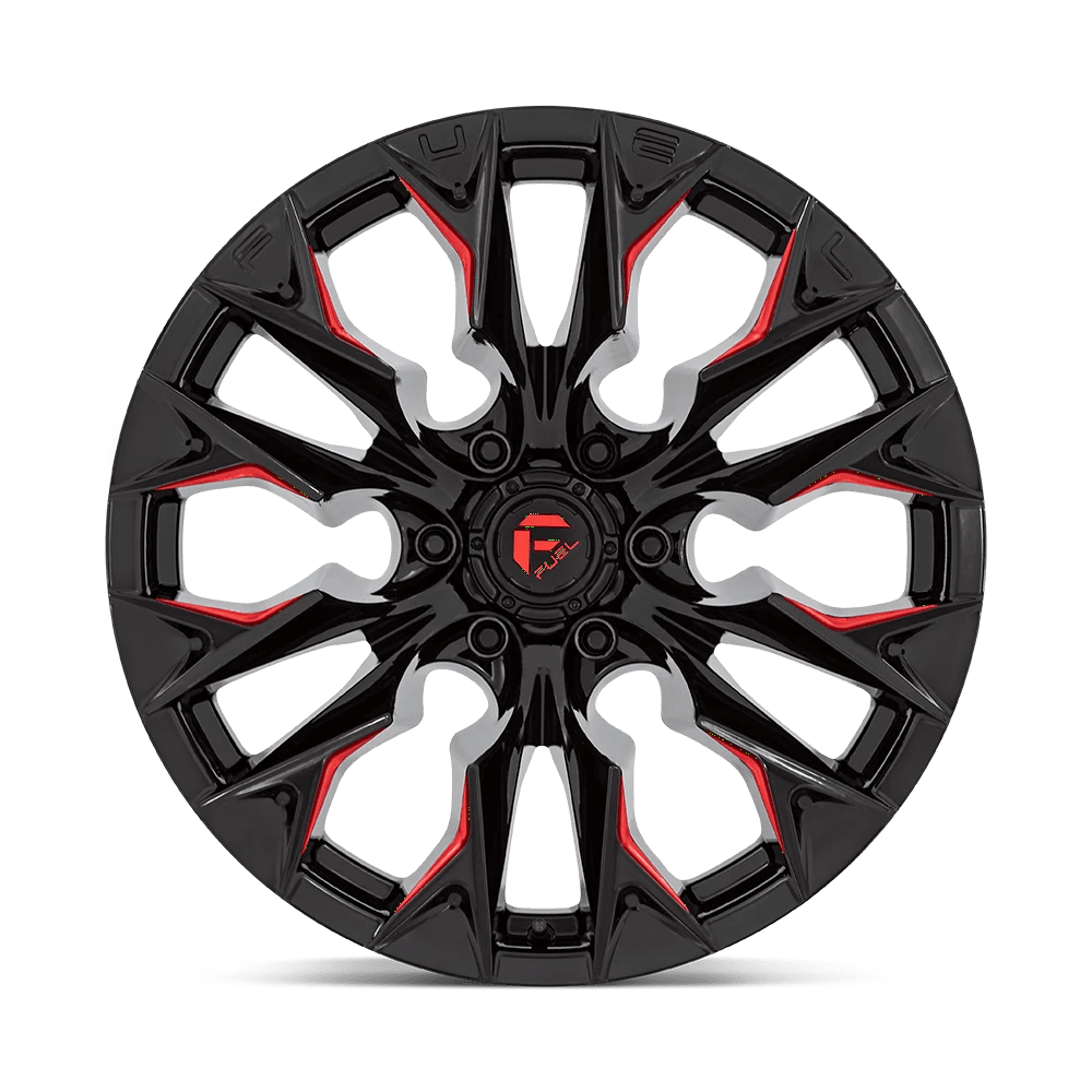 Fuel: kolo FLAME 8 20X10 8X6.5 125 -18 NLQ Černý - Obrázek 4