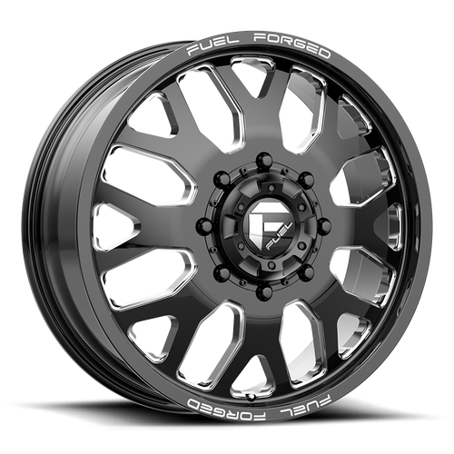 Fuel Mono: Felge FF19 DRW 24X8.25 8X200 +105 NBL (DF) Schwarz – Bild 2