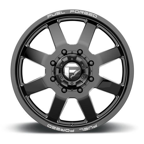 Fuel Mono: cerchio FF09 DRW 24X8.25 8X6.5 +105 NBD (DF) Nero - immagine 4