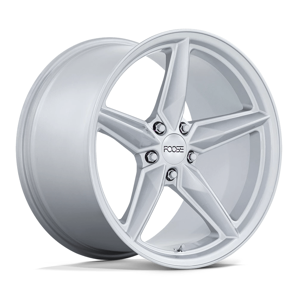 Foose: kolo CF8 19X9.5 5X120 67 SL +17 Stříbro - Obrázek 2