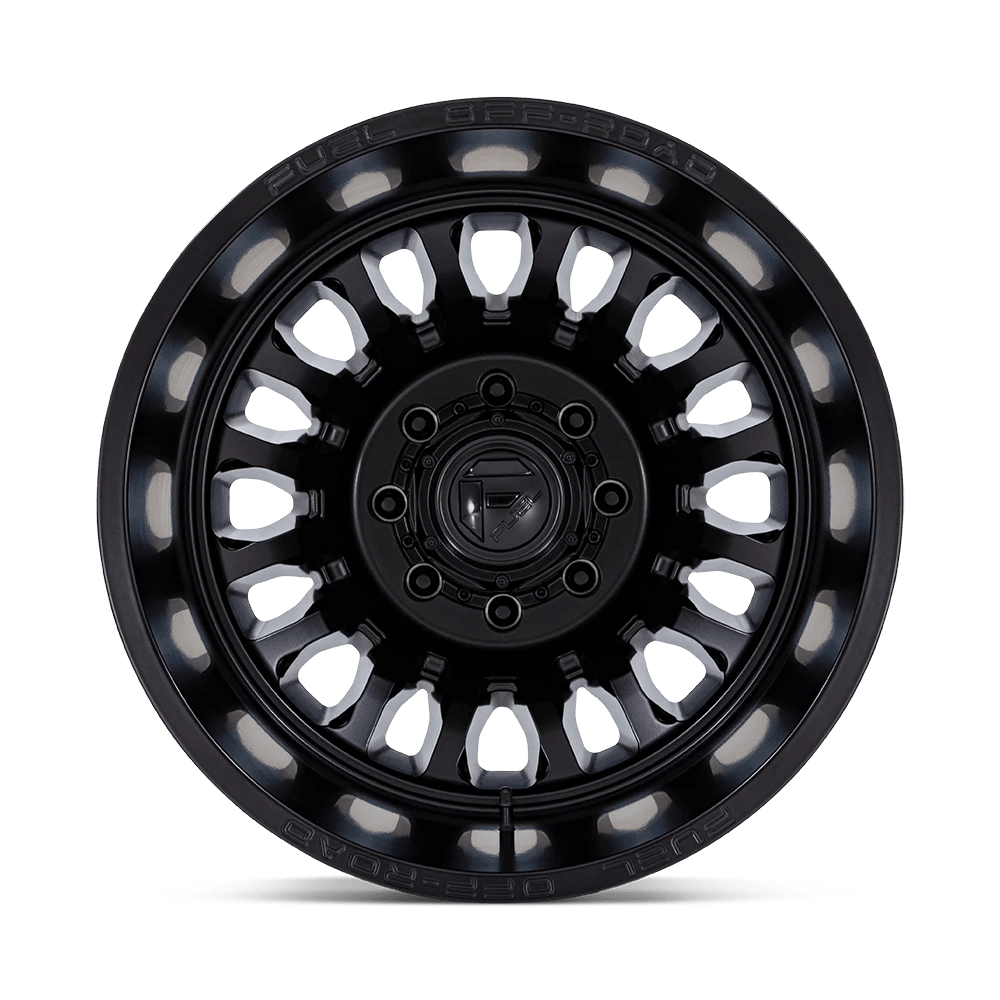 Fuel: cerchio ARC DRW 20X8.25 8X6.5 -201 Nero (DR) - immagine 4