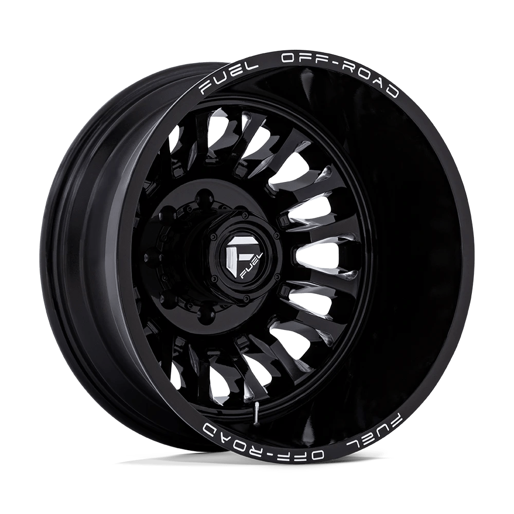 Fuel: cerchio ARC DRW 20X8.25 8X6.5 -201 GBLK-MILL DR Nero - immagine 2