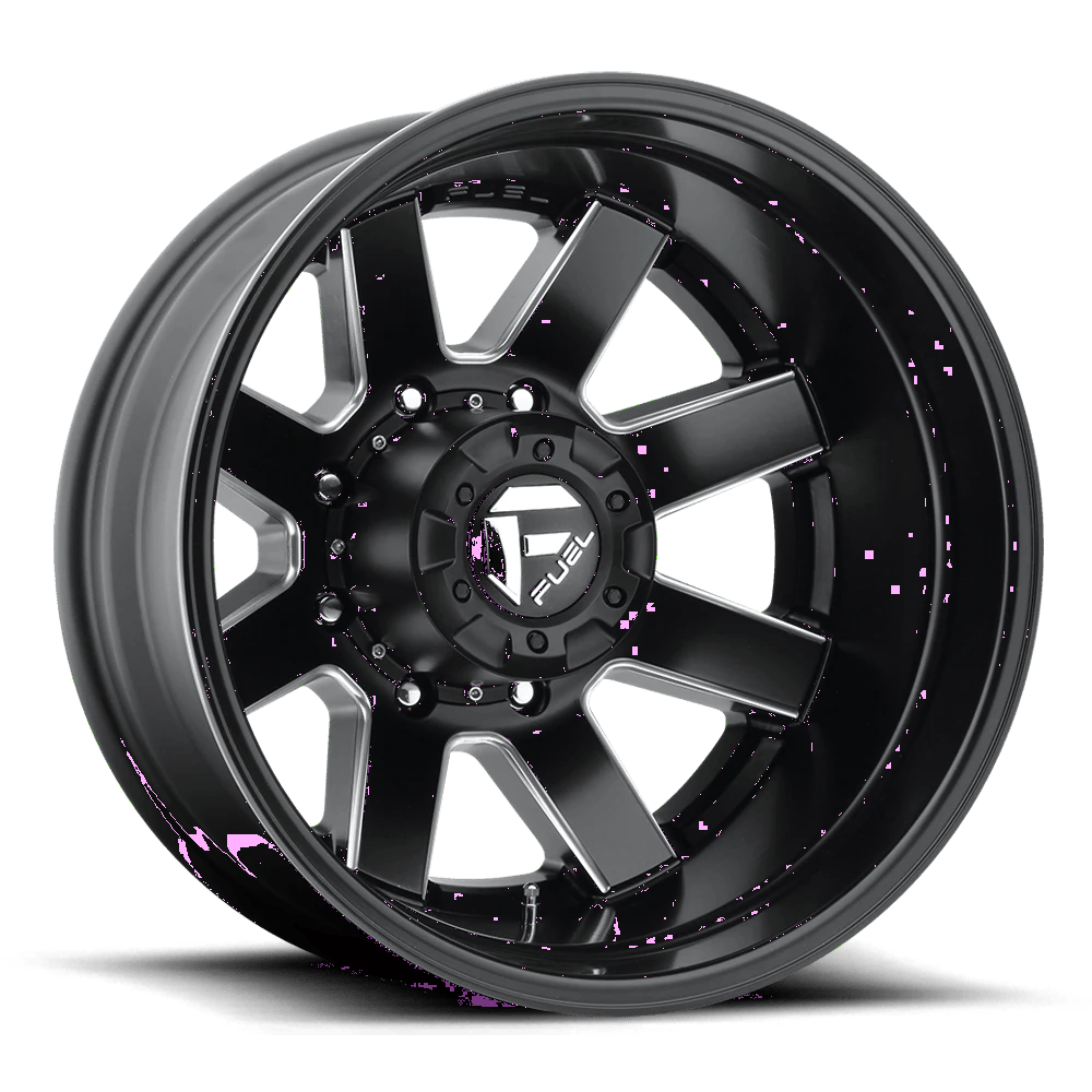 Fuel: Felge MAVERICK DRW 20X8.25 8X6.5 -221 NBD (DR) Schwarz – Bild 2
