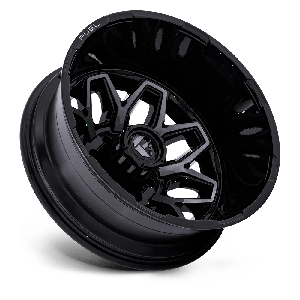 Fuel: cerchio FLUX DRW 20X8.25 8X6.5 -246 GBLK-GY (DR) Nero - immagine 3