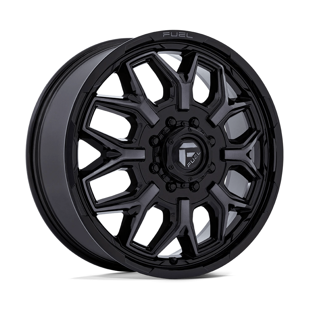 Fuel: Felge FLUX DRW 22X8.25 8X210 +104 GBLK-GY (DF) Schwarz – Bild 2