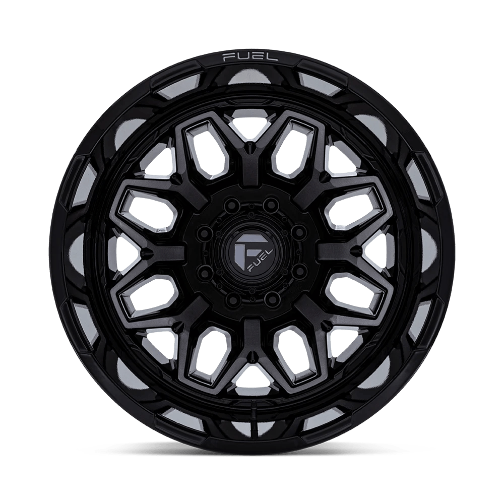 Fuel: cerchio FLUX DRW 22X8.25 8X6.5 -201 GBLK-GY (DR) Nero - immagine 4