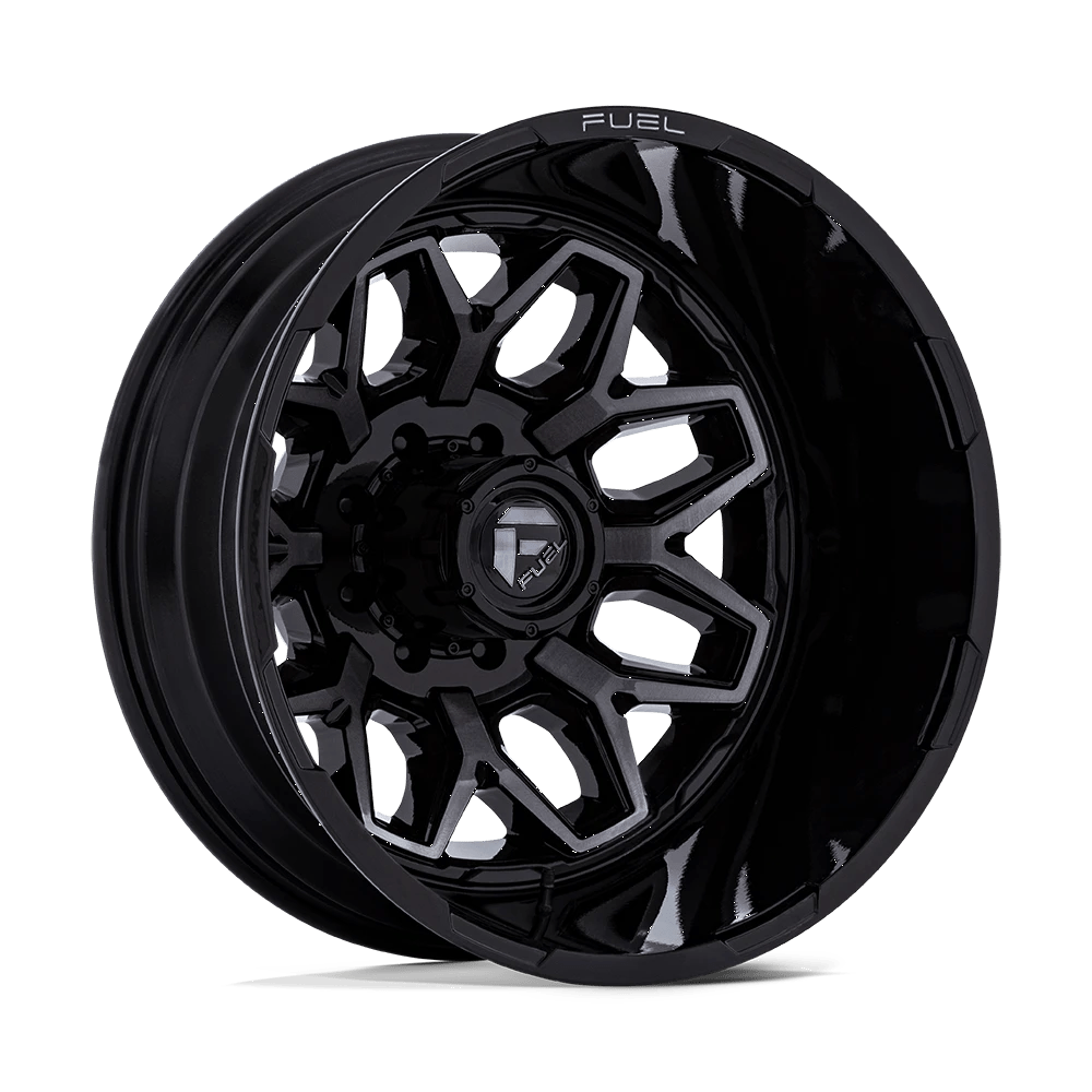 Fuel: wheel FLUX DRW 22X8.25 8X6.5 -246 GBLK-GY (DR) Black - Image 2