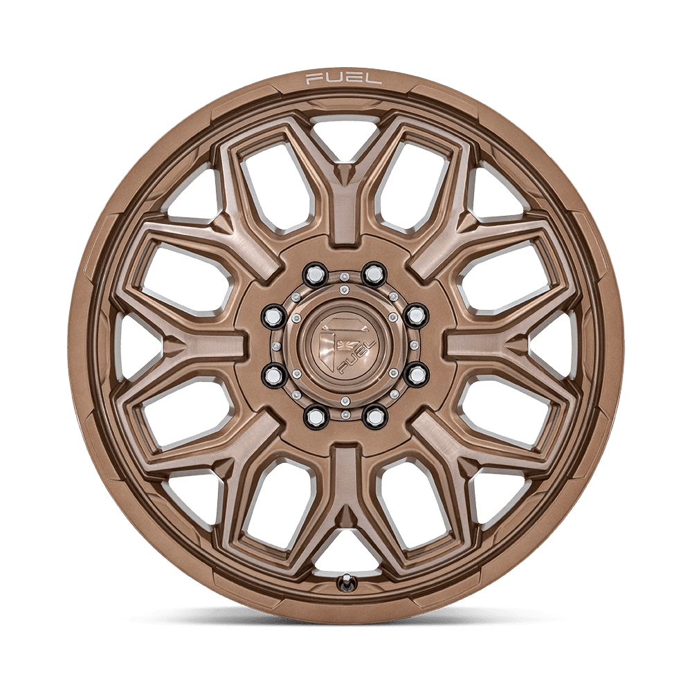 Fuel: wheel FLUX DRW 20X8.25 8X6.5 -227 PLT-BNZ (DR) Bronze - Image 4