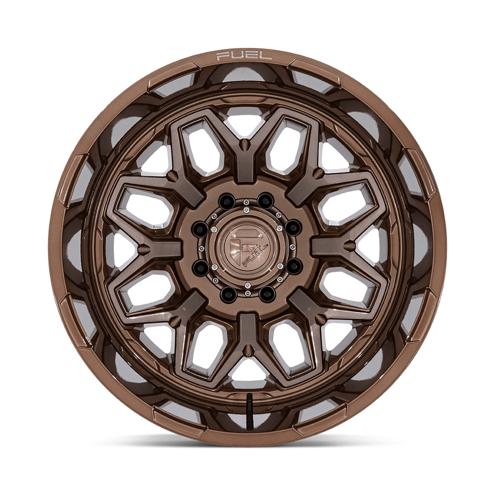 Fuel: cerchio FLUX DRW 22X8.25 8X200 -227 PLT-BNZ (DR) Bronzo - immagine 4