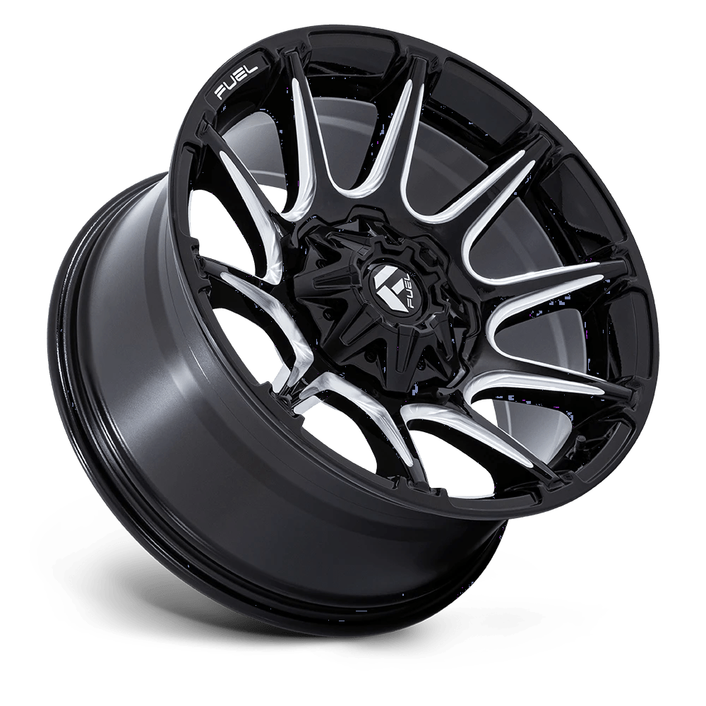 Fuel: wheel SUPER C 20X10 6X135/5.5 106 -18 GBLK MIL Black - Image 3