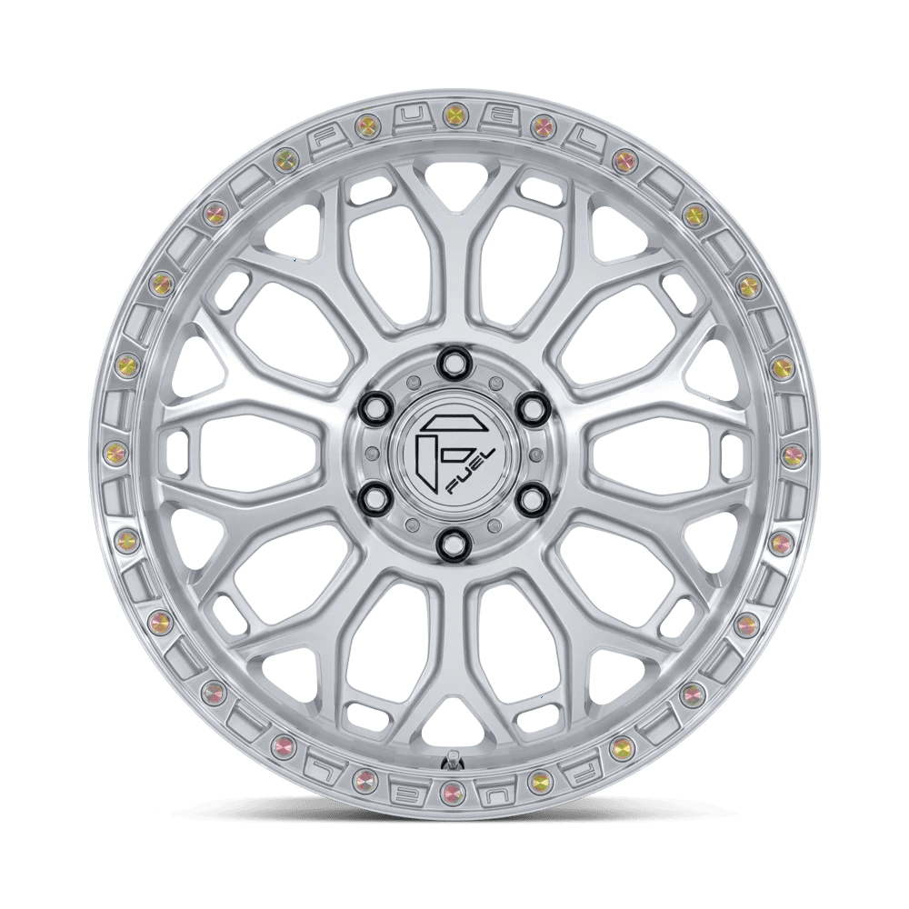 Fuel: Felge TALON 17X8.5 6X5.5 106 +25 Silber – Bild 4