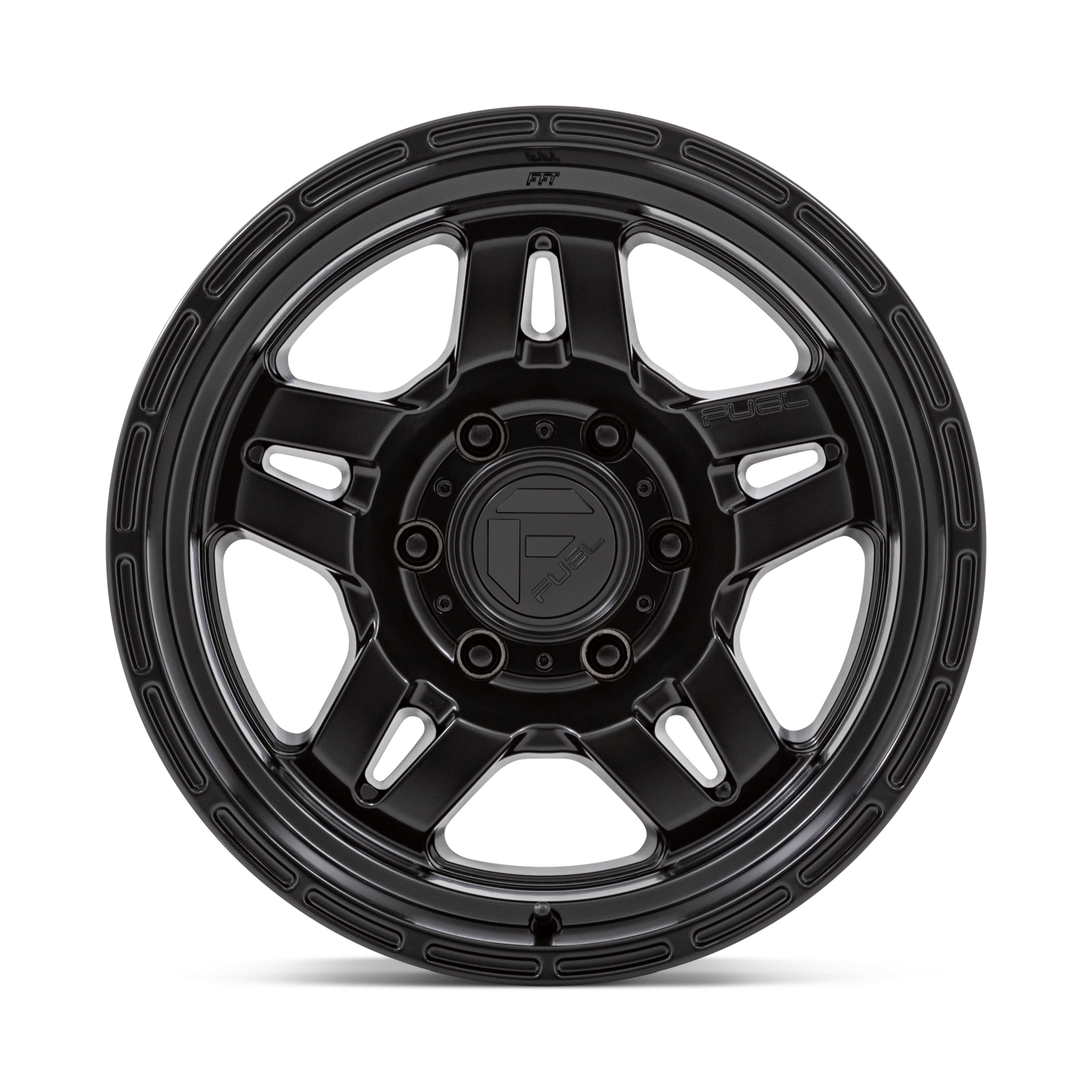 Fuel: Felge OXIDE 17X8.5 6X5.5 106.1 BD -10MM Schwarz – Bild 4