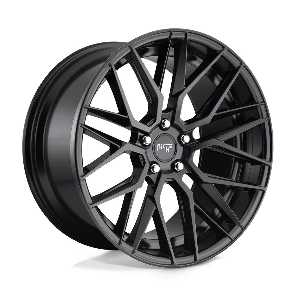 Niche: wheel GAMMA 18X8 5X4.5 72 BD +40 Black - Image 2