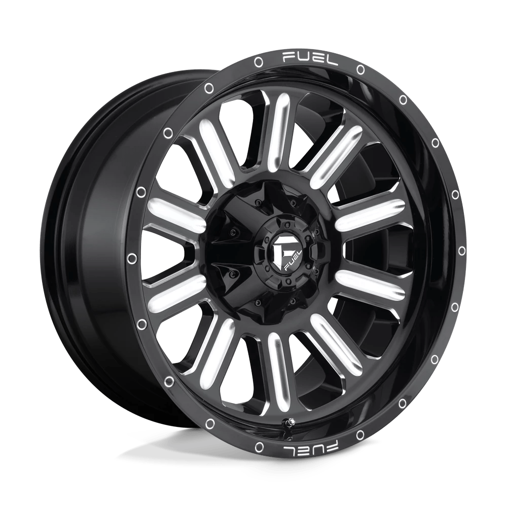 Fuel: cerchio HARDLINE 20X10 8X6.5 125.1 NBL -18 Nero - immagine 2