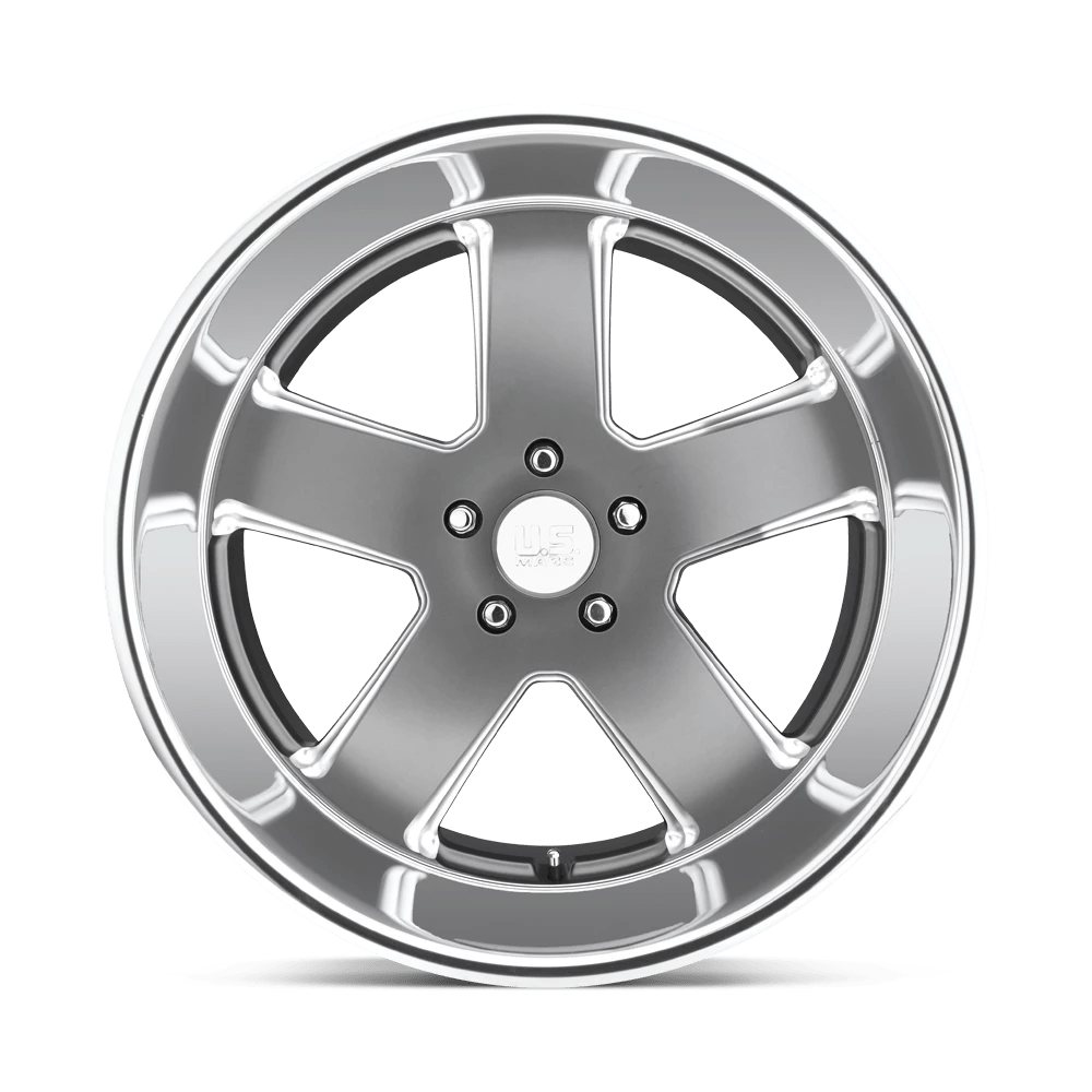 US Mag: wheel HUSTLER 22X11 5X5.0 78.1 GD +18 Gray - Image 4