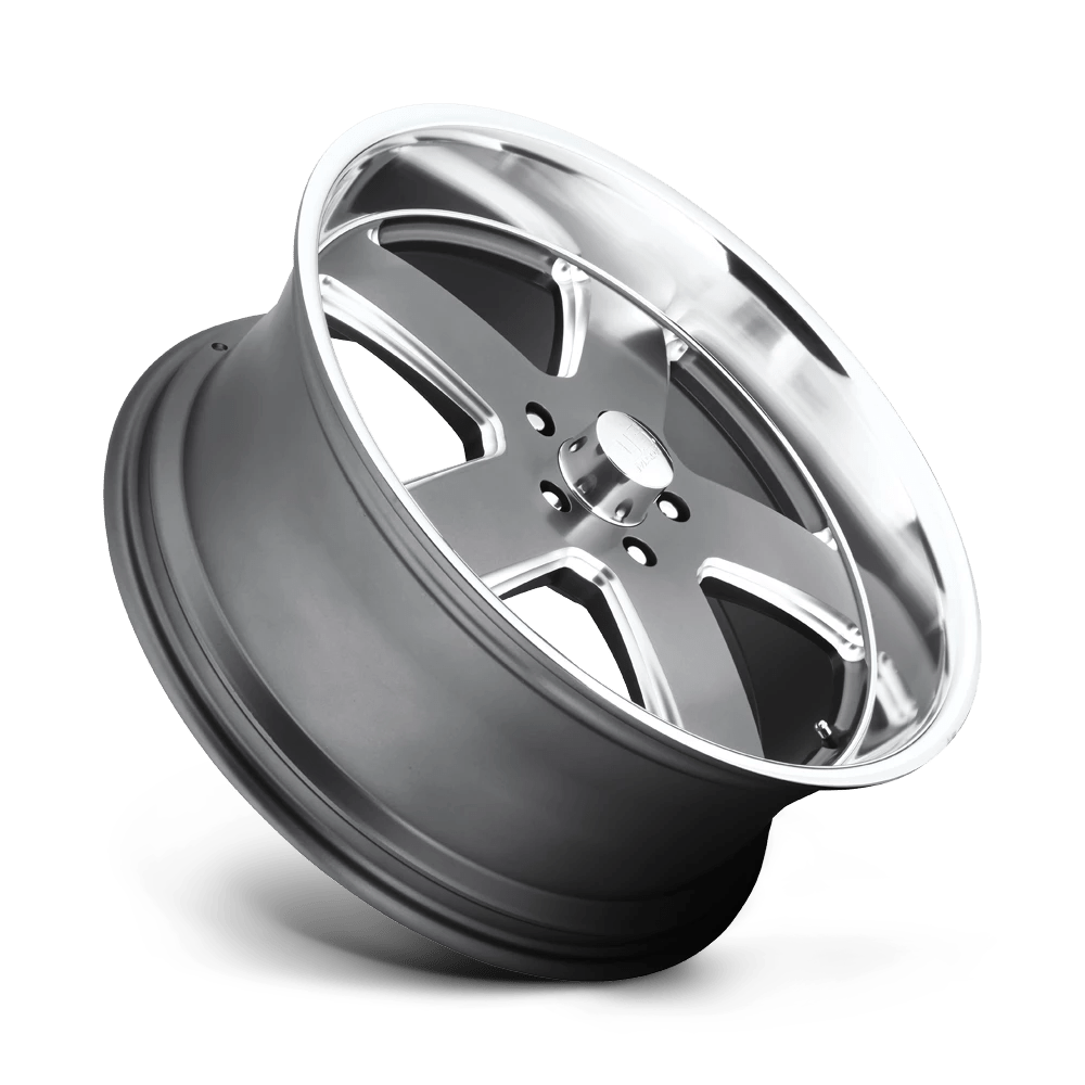 US Mag: cerchio HUSTLER 20X9.5 5X4.75 72 GD +01 Grigio - immagine 3