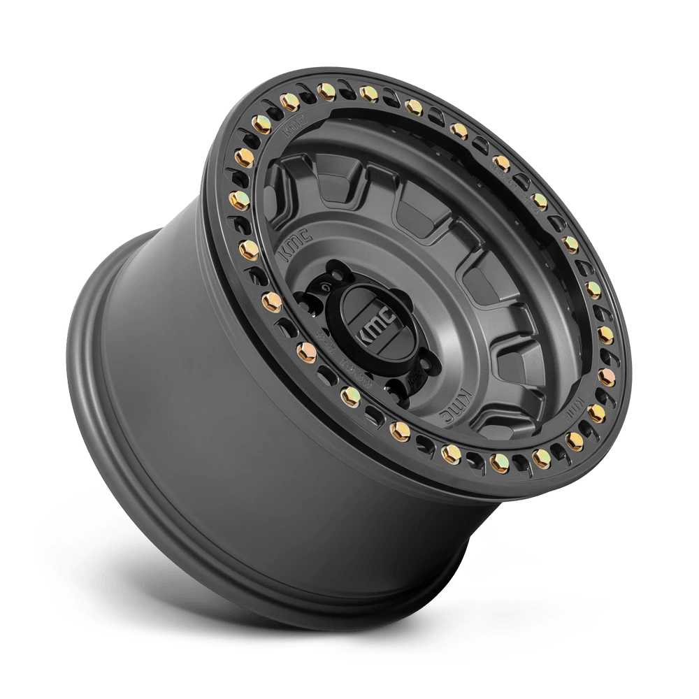 KMC: Felge TANK BL 17X9 8X170 ANTH -38 Grau – Bild 3