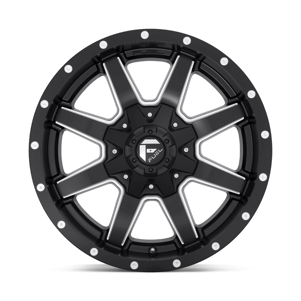 Fuel: wheel MAVERICK DRW 24X8.25 8X6.5 -214 NBD (DR) Black - Image 4