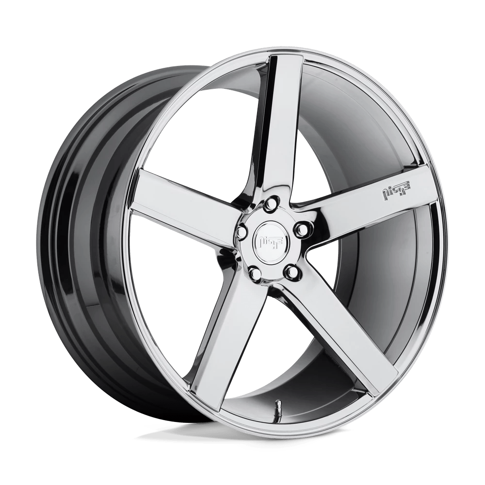 Niche: cerchio MILAN 20X8.5 5X112 66.56 P 34MM Cromo - immagine 2