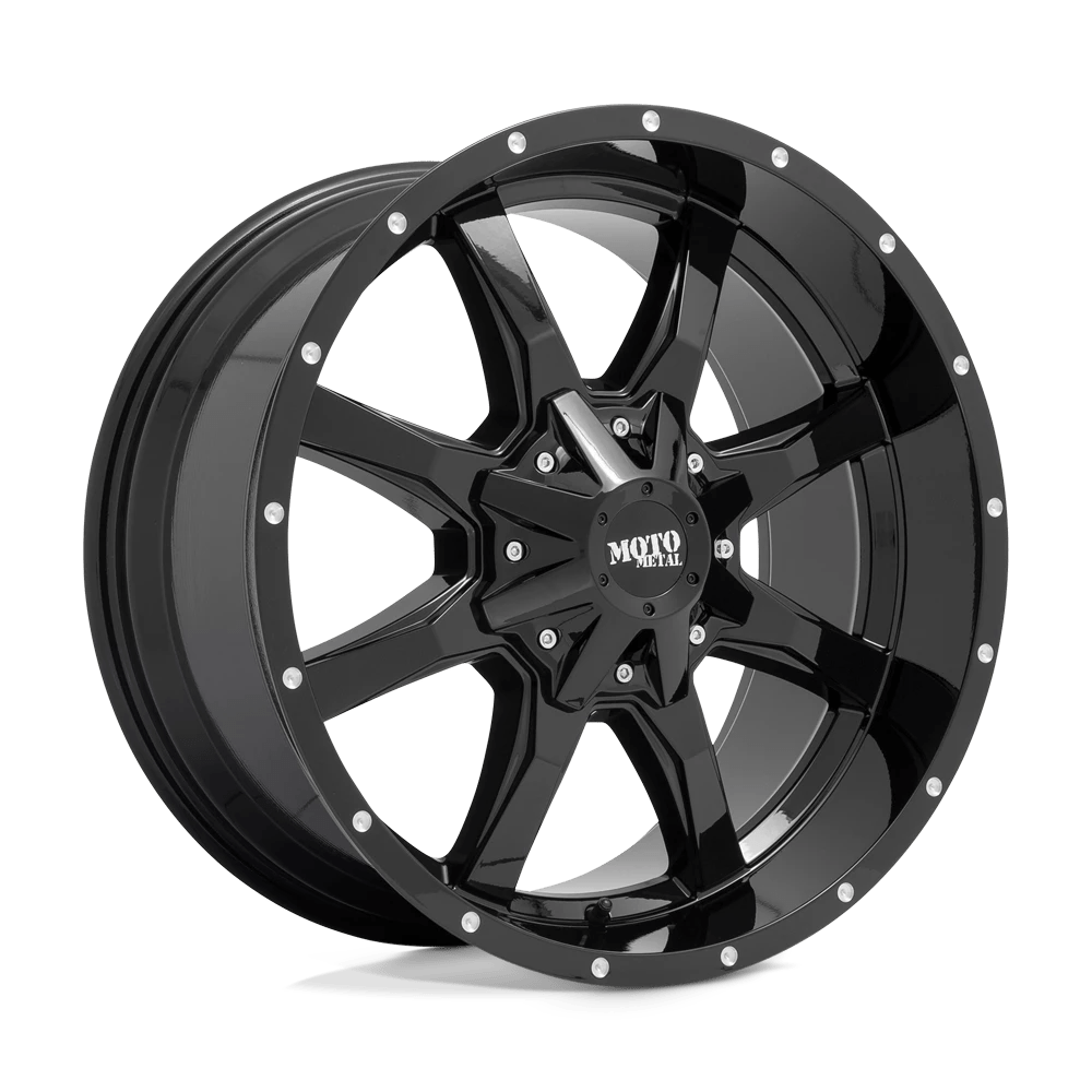 Moto Metal: Felge MO970 20X10 6X135/5.5 Schwarz -24M – Bild 2