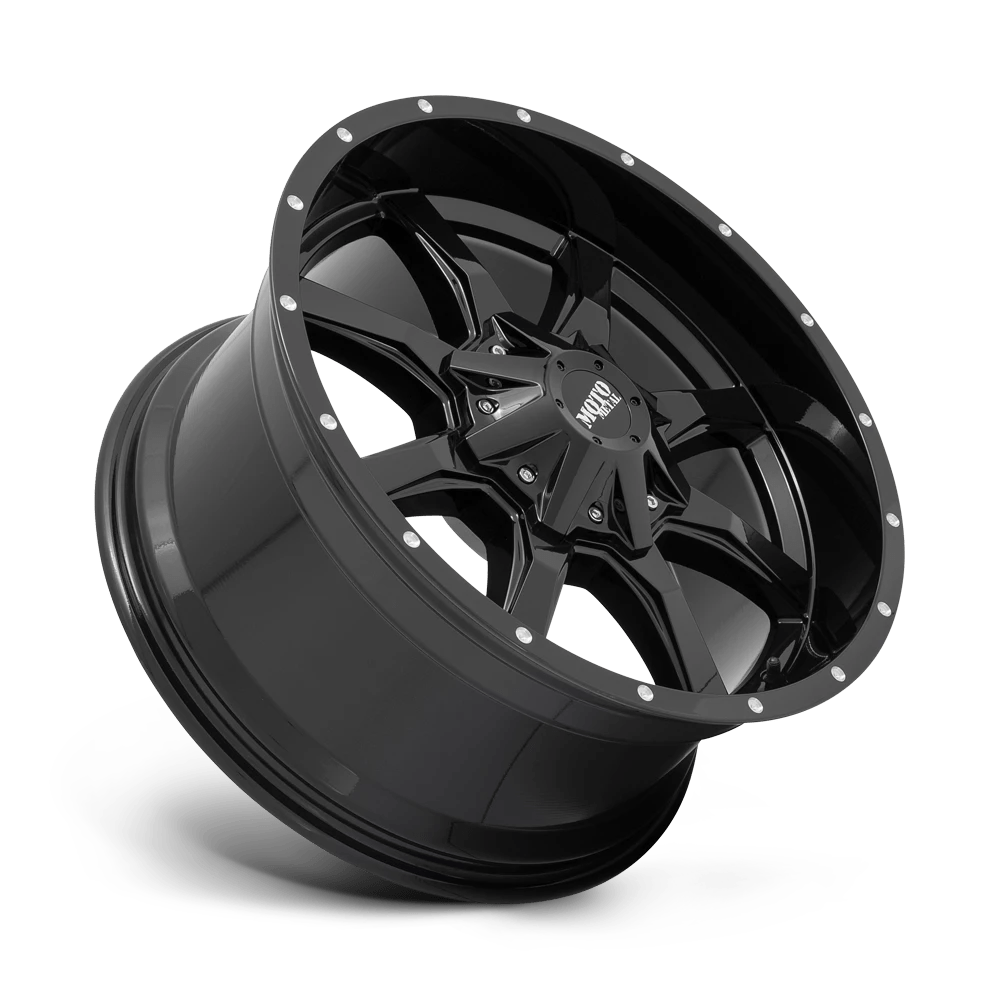 Moto Metal: Felge MO970 20X9 5X5.0/5.5 G-BLK MILL LIP 00MM Schwarz – Bild 3