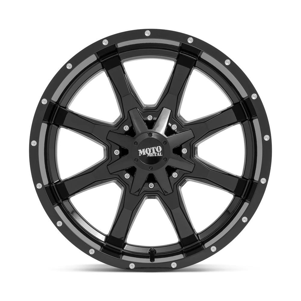 Moto Metal: Felge MO970 17X8 6X135/5.5 G-BLK MILL LIP 00MM Schwarz – Bild 4