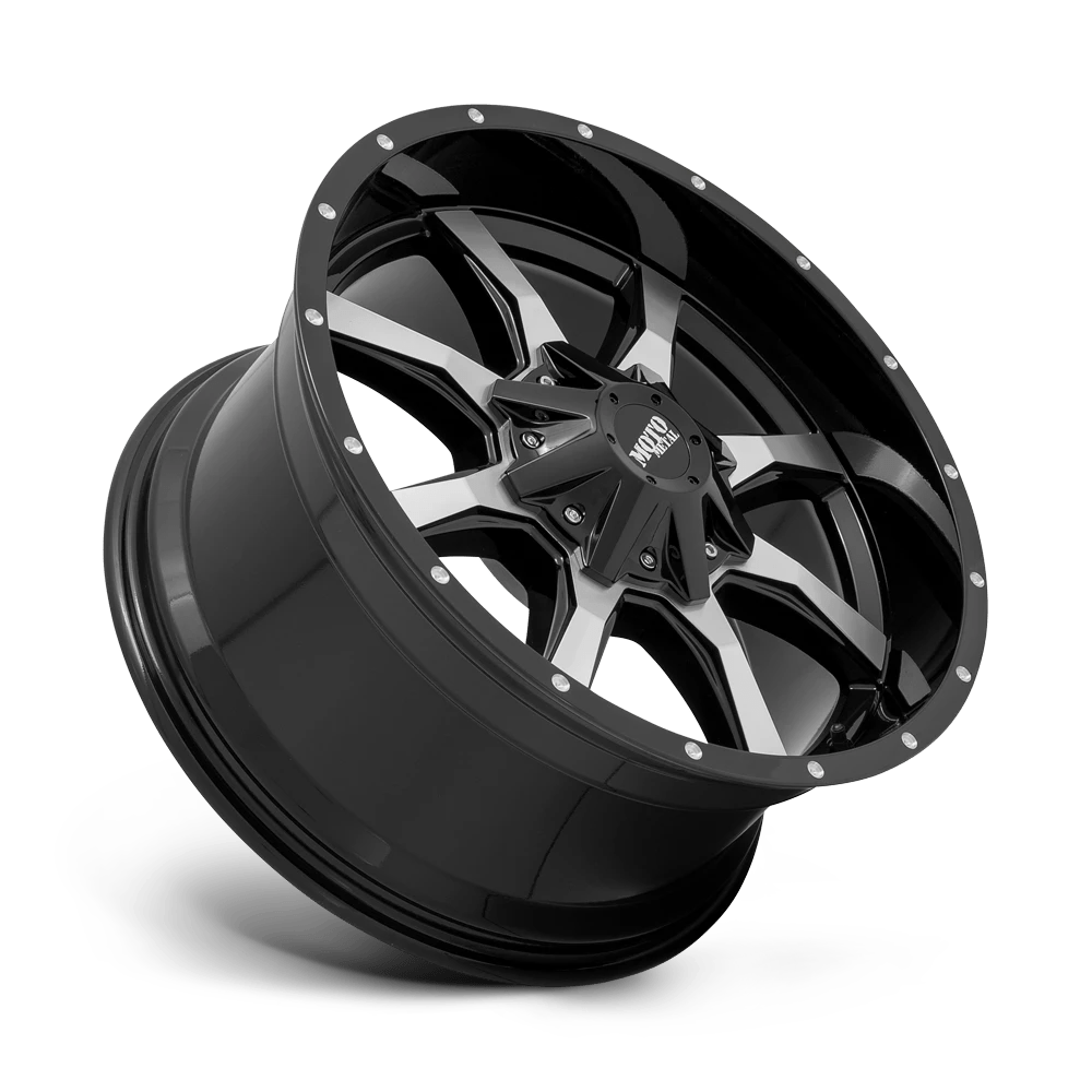 Moto Metal: Felge MO970 18X10 6X135/5.5 MACH G-BLK -24MM Schwarz – Bild 3
