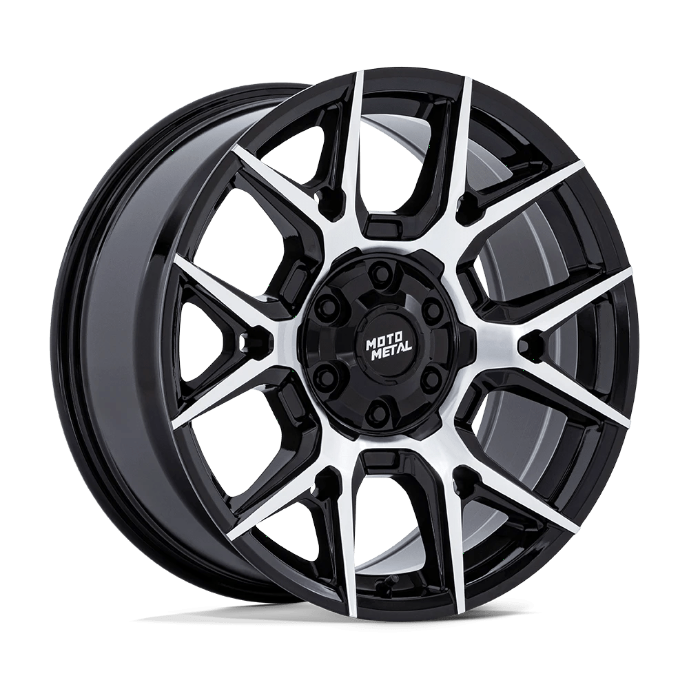 Moto Metal: cerchio MASON 20X9 6X135/5.5 95 +10 Nero - immagine 2