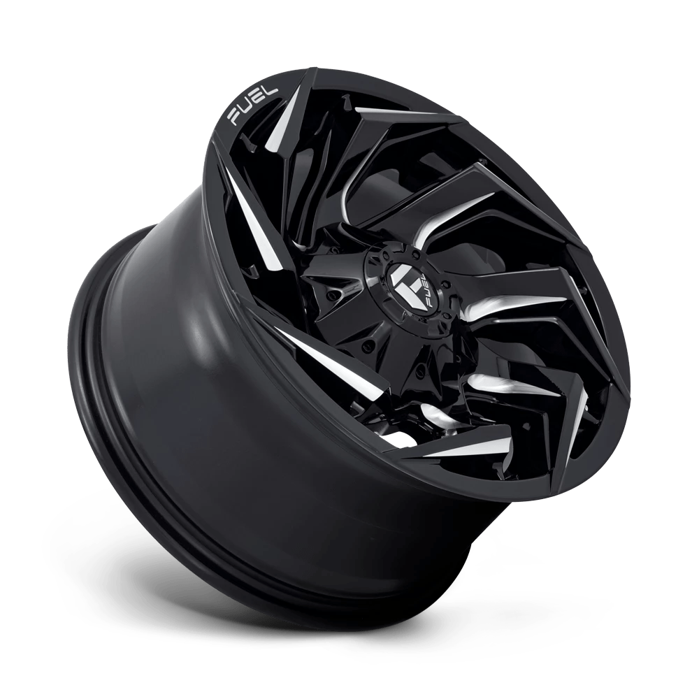 Fuel: cerchio REACTION 20X9 6X120 67 NBL +8 Nero - immagine 3