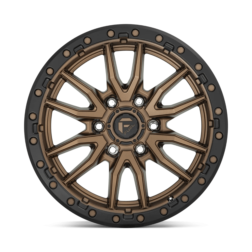Fuel: cerchio REBEL 18X9 6X120 67.06 ZDB +20 Bronzo - immagine 4