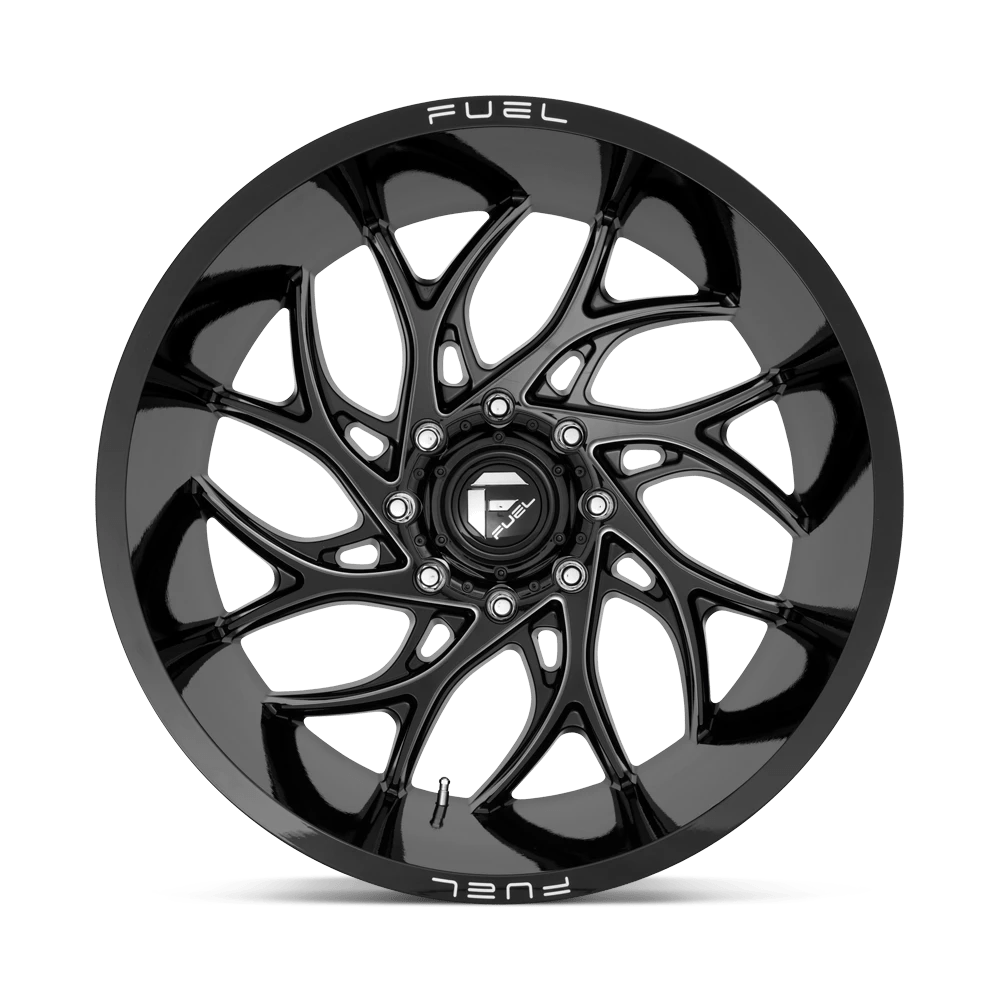 Fuel: Felge RUNNER 20X9 8X180 124.3 NBL 01MM Schwarz – Bild 4