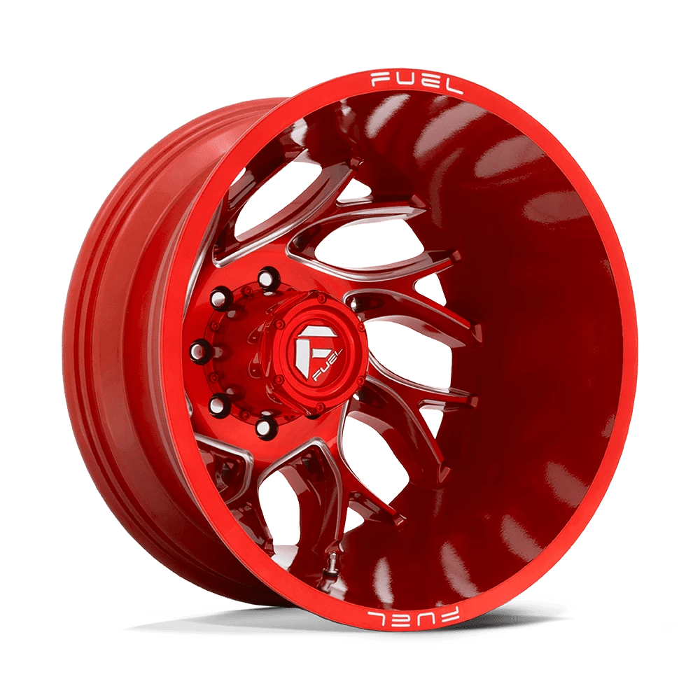 Fuel: cerchio RUNNER DRW 22X8.25 8X6.5 -240 CRM (DR) Rosso - immagine 2