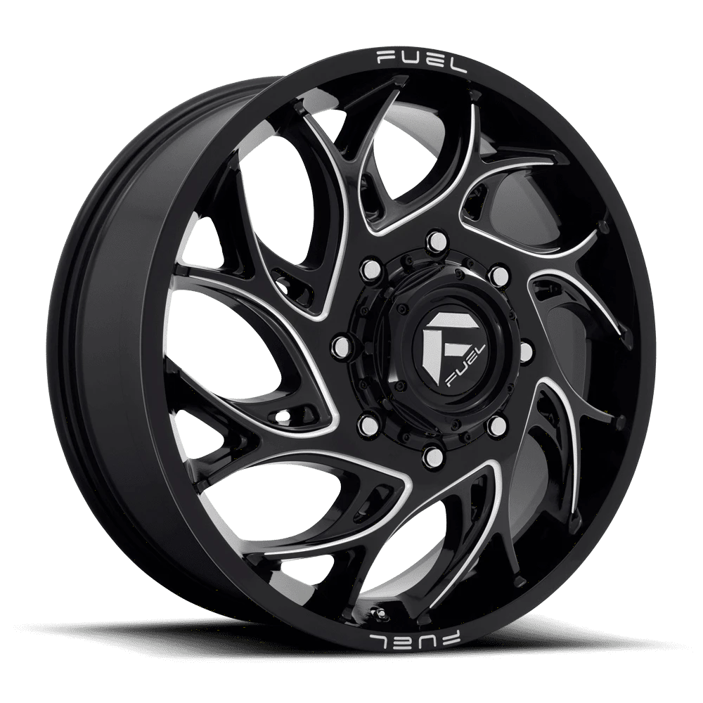 Fuel: Felge RUNNER DRW 22X8.25 8X200 +105 NBL (DF) Schwarz – Bild 2